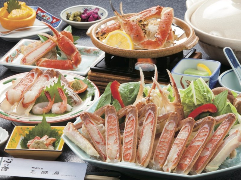 <１day JR Package> Kinosaki Onsen【Mikuni-ya】Deluxe Crab Lunch