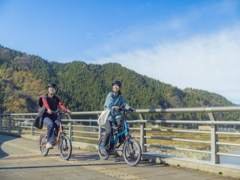 Katsuyama Trip E-bike Rental Plan ( Dinosaur Museum, Echizen Daibutsu)