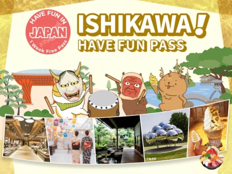 Have Fun in Ishikawa Pass 1 Week Free Pass (W)