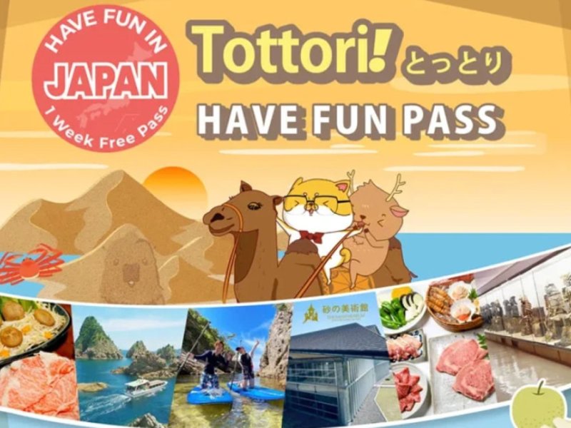 Have Fun in Tottori Pass 1 Week Free Pass (W)