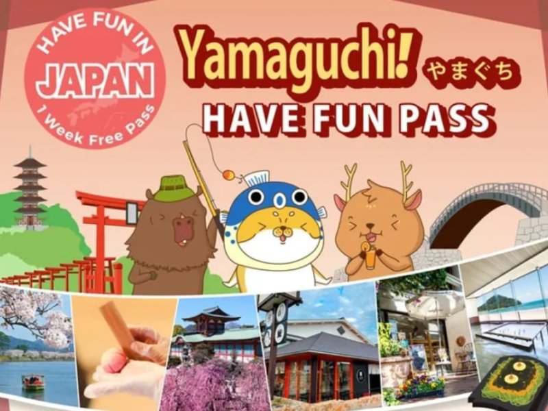 Have Fun in Yamaguchi Pass 1 Week Free Pass (W)