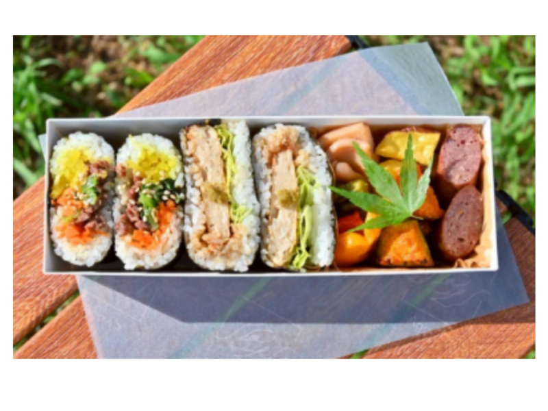Lunch box Image on the train　/*Meals are subject to change depending on the season. / 餐點內容將隨季節變動而調整